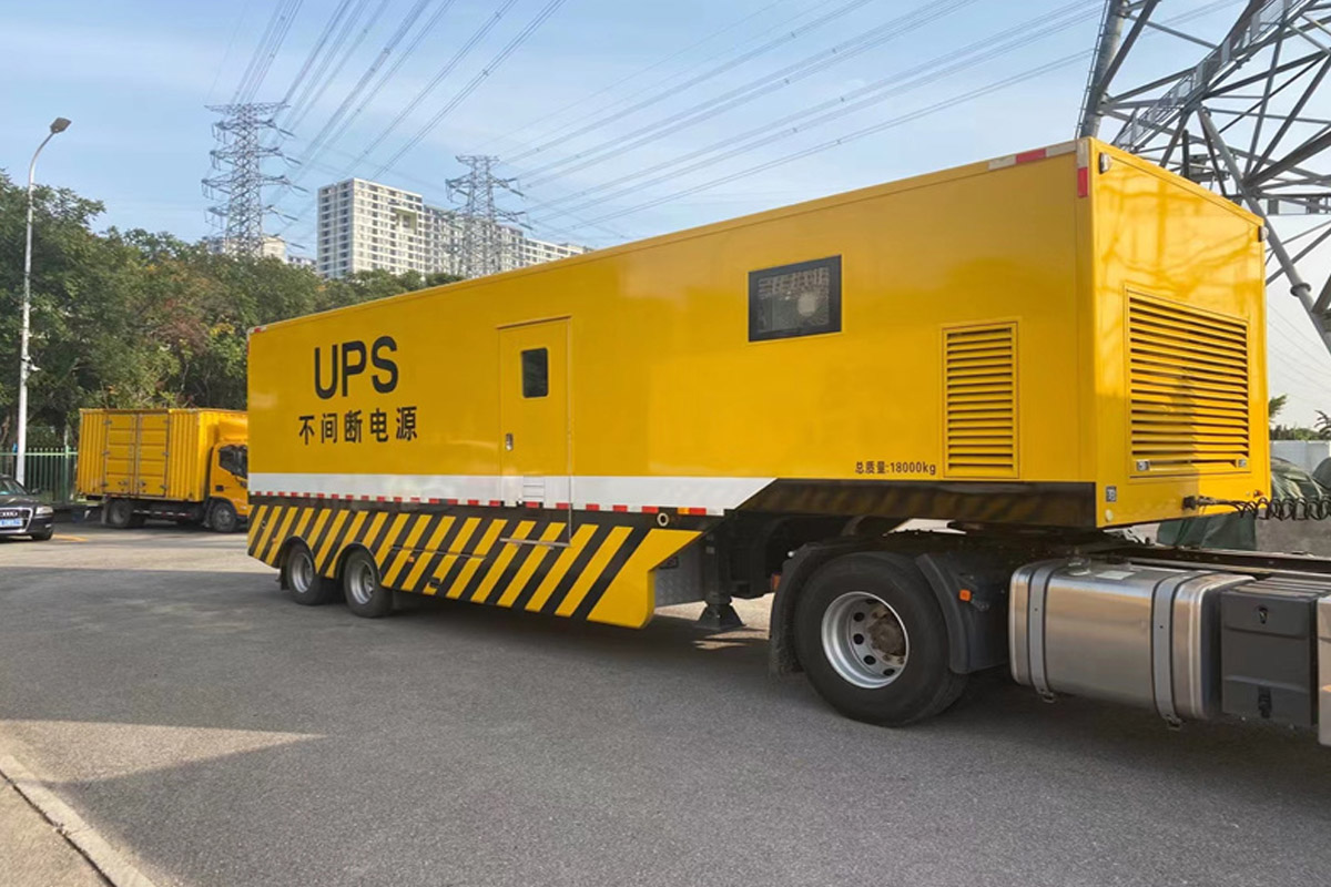 册亨发电机租赁施工现场